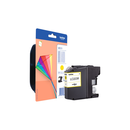 LC223Y.jpg BROTHER CART INK GIALLO 550 PAG PER MFC-J4620DW/J5320DW/J5620DW/J5720DW