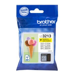 LC3213YICE_.jpg BROTHER CART INK GIALLO PER DCPJ772/J774/MFCJ890DW/J895DW DA 400PG
