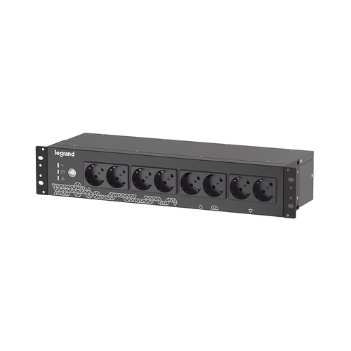 LG311018.png LEGRAND UPS KEOR PDU 800VA 480W 8 PRESE SCHUKO/IT NERO