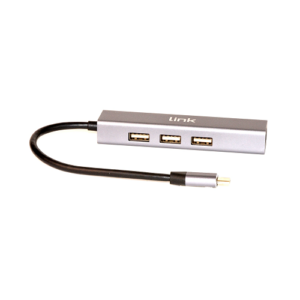 LKADAT127.png LINK ADATTATORE USB-C MASCHIO CON PRESA RETE RJ45 10/100 + HUB 3 PORTE USB 2.0
