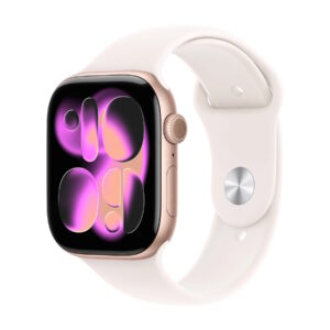 APPLE WATCH SERIES 11GPS E CELLULAR 46MM ROSE GOLD ALUMINIUM CASE WITH LIGHT BLUSH SPORT BAND, M/L