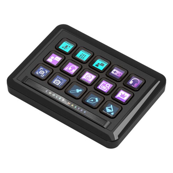 MHSK13AA00_1.jpg COOLER MASTER HUB, PIATTAFORMA MODULARE, BASE MAGNETICA, MODULI STREAMDECK E 2 ROLL E FADER