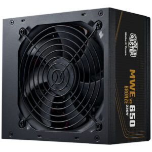 MPE6501ACABW3BEUICE_.jpg COOLER MASTER ALIMENTATORE MWE BRONZE 650 V3 650W 80+ BRONZE ATX 3.1 120MM FAN