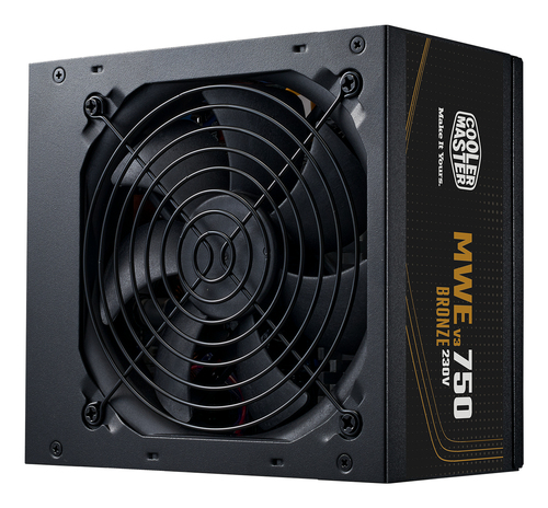 COOLER MASTER ALIMENTATORE MWE BRONZE 750 V3 230V, NON MODULARE, ATX 3.1