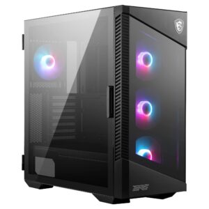 MPGV100R.jpg MSI CASE ATX MPG VELOX 100R MID-TOWER 1XVETRO TEMPERATO, 7 SLOT ESPANSIONE, 2X3,5/4X2,5, 3X120MM