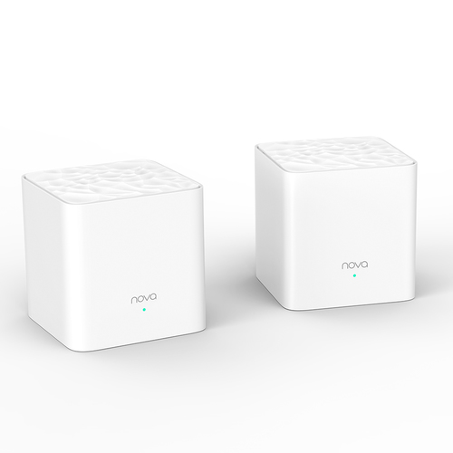 MW32PACKICE_.jpg TENDA NOVA MW3 ROUTER MESH WI-FI AC1200 DUAL BAND (2-PACK)