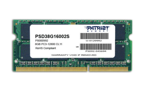 PSD38G16002S.jpg PATRIOT RAM SODIMM 8GB DDR3 1600MHZ