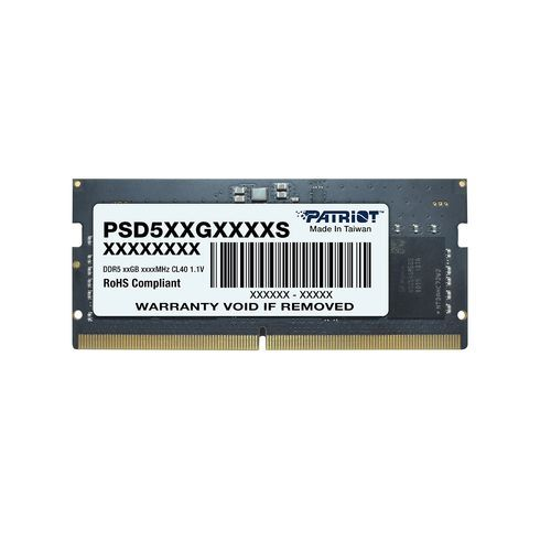 PATRIOT RAM SODIMM 8GB DDR 5 5600MHZ