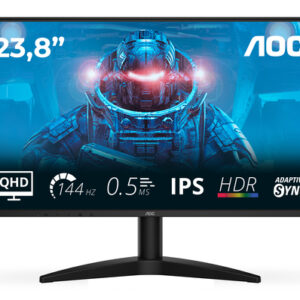 Q24B36XICE_.jpg AOC MONITOR GAMING 23,8 LED IPS QHD 16:9 0,5MS 144Hz 300 CDM, DP/HDMI