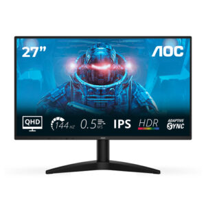 Q27B36XICE_.jpg AOC MONITOR GAMING 27 LED IPS QHD 16:9 0,5MS 144Hz 300 CDM, DP/HDMI