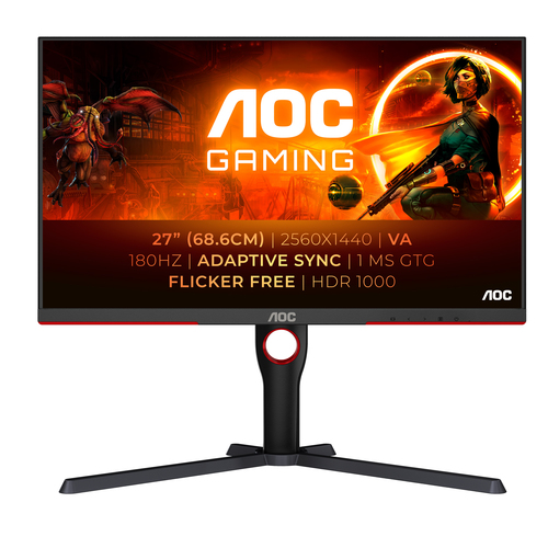 Q27G3XMNBKICE_.jpg AOC MONITOR GAMING 27 LED VA 16:9 5MS 700CDM 180 HZ PIVOT HDMI/DP