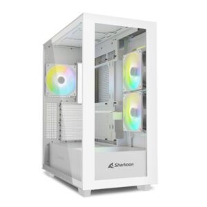 REBELC60WRGB.jpg SHARKOON CASE REBEL C60 RGB WHITE RGB