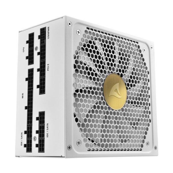 REBELP30GWH1000W.jpg SHARKOON ALIMENTATORE REBEL P30 GOLD WH 1000W ATX3.0 ATX 3.0, PCIE GEN5 12VHPWR, 80 PLUS GOLD, 135MM