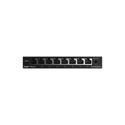 REYEE SMART SWITCH 8 PORTE GIGABIT (CHASSIS METALLICO DESKTOP) - RUIJIEE