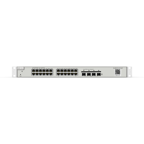 REYEE CLOUD SWITCH MANAGED GIGABIT POE L3 24 X GE POE+ 4 X SFP  POWER BUDGET 370W - RUIJIEE