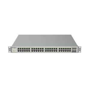 REYEE CLOUD SWITCH MANAGED GIGABIT L3 8XGE POE++ 40XGE POE+ 4XSFP+ ROUTING STATICO POWER BUDGET 740W - RUIJIEE