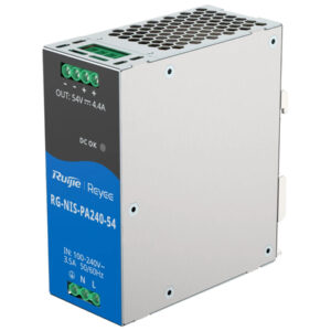 REYEE ALIMENTATORE AC/DC 240W 56V DIN-RAIL PER SWITCH INDUSTRIALI - RUIJIEE
