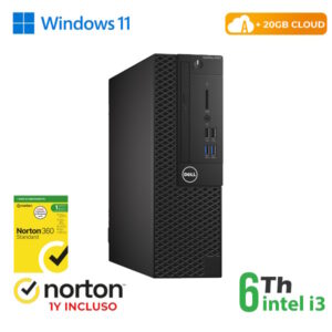 RN44422311.jpg RINOVO PC DELL REFURBISHED Optiplex 3050-5050 SFF i3-6X00 DDR 8GB SSD 256GB HDMI W11P CLOUD20GB Gra