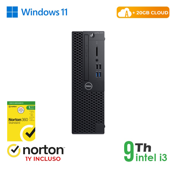 RN44422312.jpg RINOVO PC DELL REFURBISHED Optiplex 3070-5070 SFF i3-9X00 DDR 8GB SSD 256GB HDMI W11P CLOUD20GB Gra
