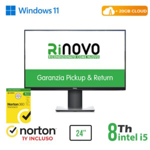 RN49522312.jpg RINOVO ALL-IN-ONE DELL 24" REFURBISHED P2419HC + Ultra DELL 7070 i5-8X00 8GB 256SSD W11P CLOUD20GB