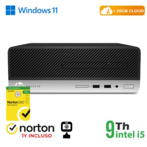 RN64522381.jpg RINOVO PC HP REFURBISHED 400-600 G5 SFF i5-9X00 DDR4 8GB SSD 256GB W11 CLOUD 20GB Grade A 1Y Warrant