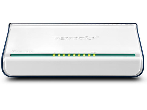 S108.jpg TENDA SWITCH 8 PORTE 10/100 SOHO