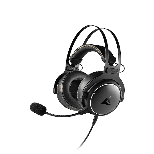SKILLERSGH50.png SHARKOON CUFFIA GAMING SKILLER SGH50 CONTROLLI IN LINEA 2XJACK 3,5MM, MODALITA SURROUND, MICROFONO