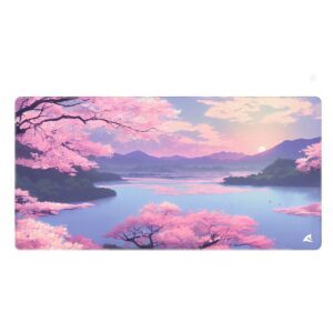 SKILLERSGP40D3.jpg SHARKOON SKILLER SGP40 D3 MOUSEPAD TAPPETINO GAMING 1000 x 500 x 3 MM ALBERI FIORITI