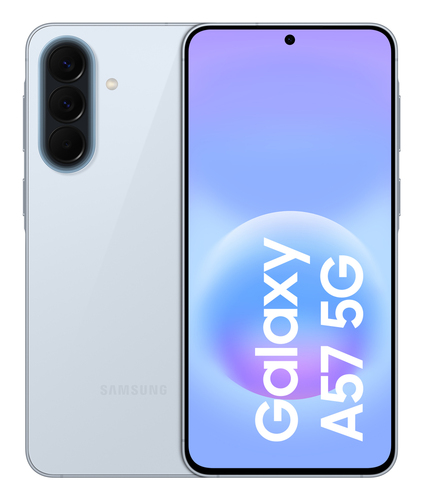 SMA576BLBDEUEICE_.jpg SAMSUNG SMARTPHONE GALAXY A57 5G 256GB LIGHT BLUE