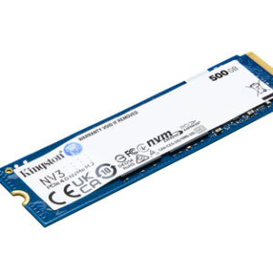 KINGSTON SSD INTERNO NV3 NVM 500GB M,2 PCIe 4,0 R/W 3500/2100
