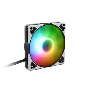 SS120PWMRGB.jpg SHARKOON VENTOLA SILENTSTORM 120 RGB FAN PWM, ADDRESSABLE RGB , 120X120X25