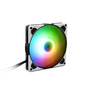 SS140PWMRGB.jpg SHARKOON VENTOLA SILENTSTORM 140 PWM RGB FAN ADDRESSABLE RGB , 140X140X25