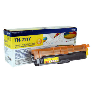 TN241Y.jpg BROTHER TONER GIALLO 1.400 PAG PER DCP9020CDW - HL3140CW - HL3150CDW - HL3170CDW - MFC-9330CDW - MFC-9340CDW