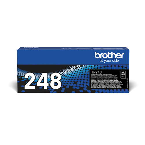 TN248BKICE_.jpg BROTHER TONER NERO 1000 PAG PER MFCL3760, MFCL8340, MFCL8230, MFCL8240