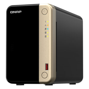 TS2648G.jpg QNAP NAS TS-264 Tower 2-Bay CPU Celeronr N5105/N5095 quad core + 8 GB DDR4 + 2x SATA 2,5"/3,5" + 2X