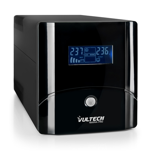 UPS1500VAPRO.jpg VULTECH UPS 1500VA GRUPPO DI CONTINUITA LINE INTERACTIVE CON LCD