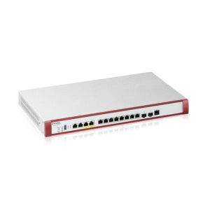 USGFLEX100HEU0102F.jpg ZYXEL FIREWALL CONS. 25 UTENTI, BANDA FINO A 3GB, 8P.GB LAN/WAN, DESCKTOP, 1Y SEC.PK