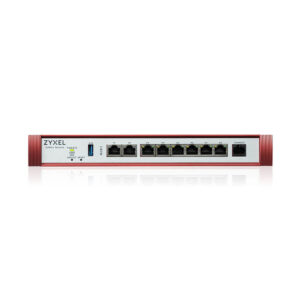 ZYXEL FIREWALL CONS. 50 UTENTI, BANDA FINO A 5GB, 1P2,5GBPOE+1P2,5GB+6PGB LAN/WAN, DESKTOP/RACK