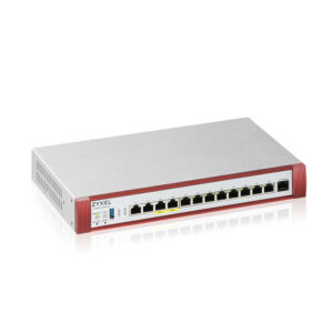 USGFLEX500HEU0102F.jpg ZYXEL FIREWALL CONS. 300 UTENTI, BANDA FINO A 10GB, 2P2,5GBPOE+2P2,5GB+8PGB LAN/WAN, RACK, 1Y SEC.PK