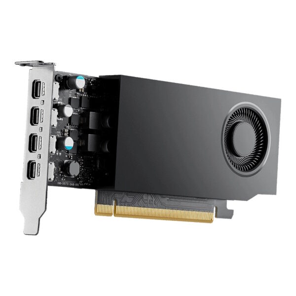 PNY VGA QUADRO RTX A400, 4GB GDDR6,1x ATX BRACKET,  4x mDP, LOW PROFILE, OEM VERS