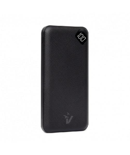 VULTECH POWERBANK CON SCHERMO LCD 20000 MAH USB E TYPE C QUICKCHARGE 65W PPS BIANCO